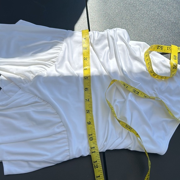 Express White bathing suit high legs - Picture 13 of 17